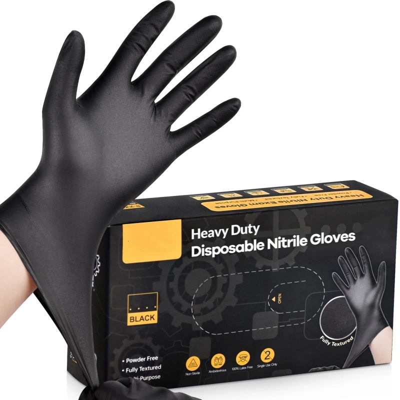 20PCS Black Disposable Nitrile - Latex Disposable Glove 리뷰 및 가격