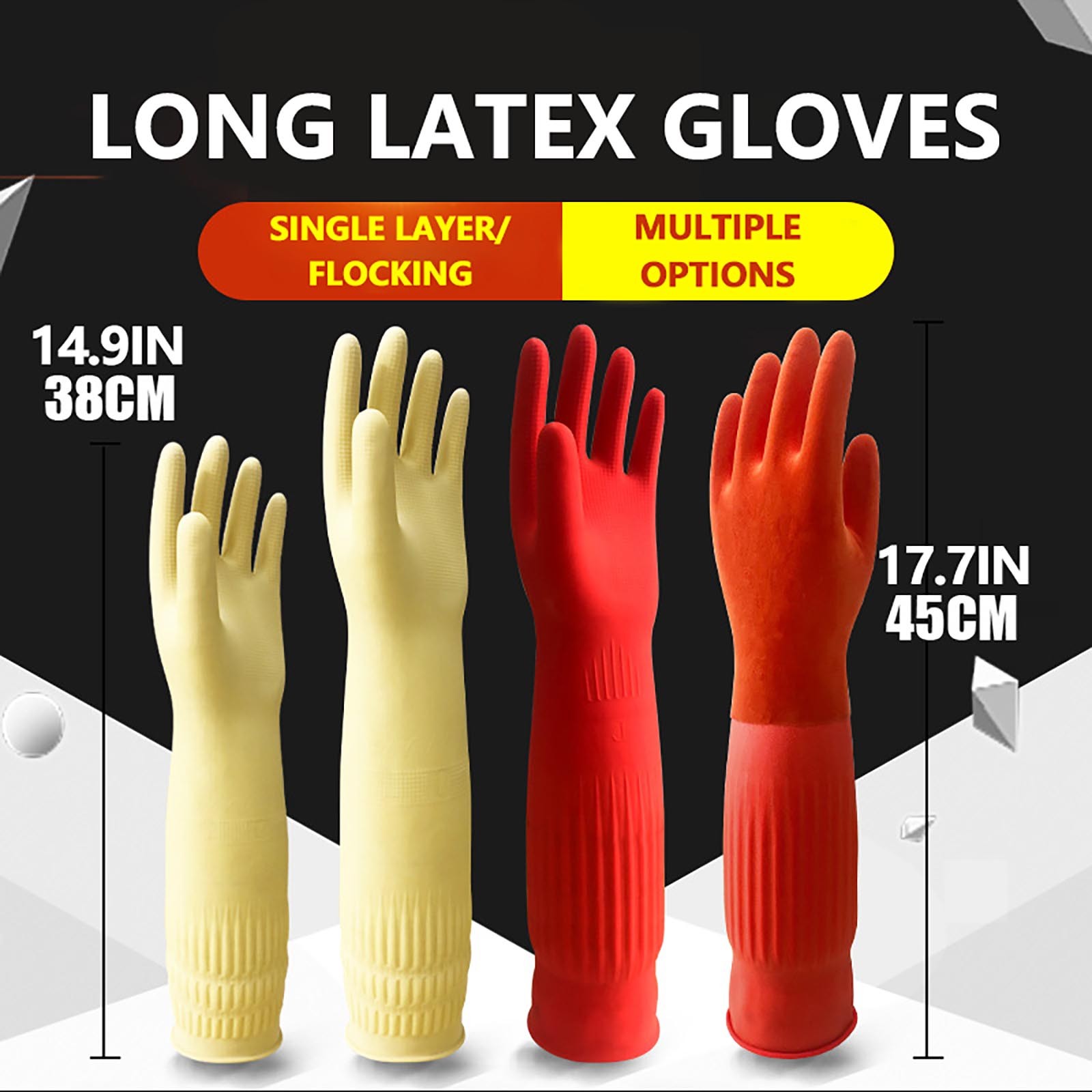 1pair Flexible Comfortable Rub - Dish Glove Rubber 리뷰 및 가격