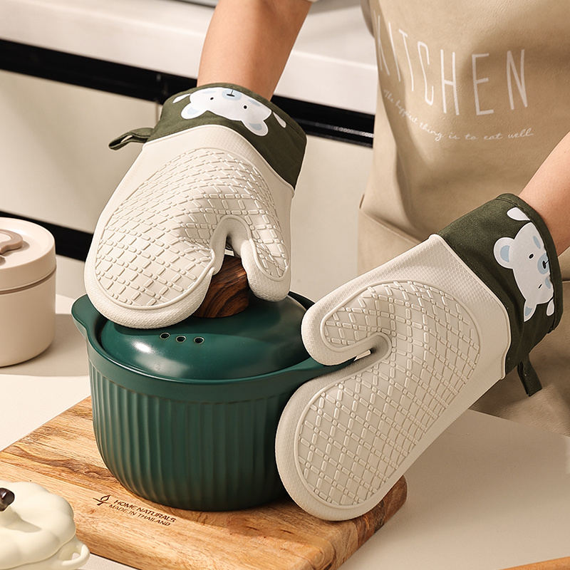 Silicone heat insulation glove - Oven Mitt Silicone 리뷰 및 가격