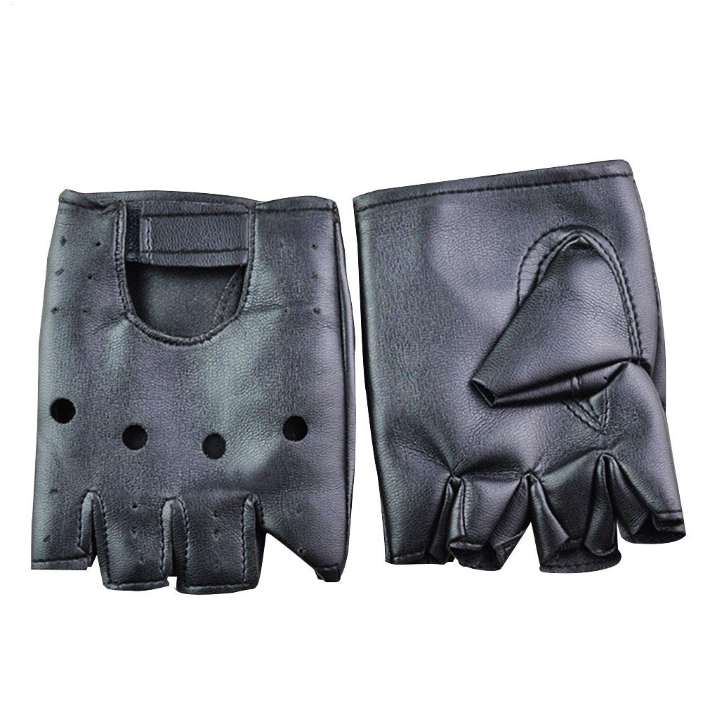 Punk Fingerless Gloves PU Leat - Workout Glove Gym 리뷰 및 가격