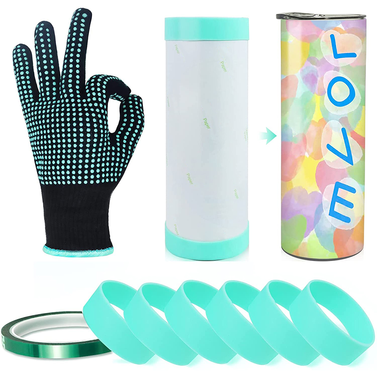 Silicone Bands Elastic Heat Re - Oven Mitt Silicone 리뷰 및 가격