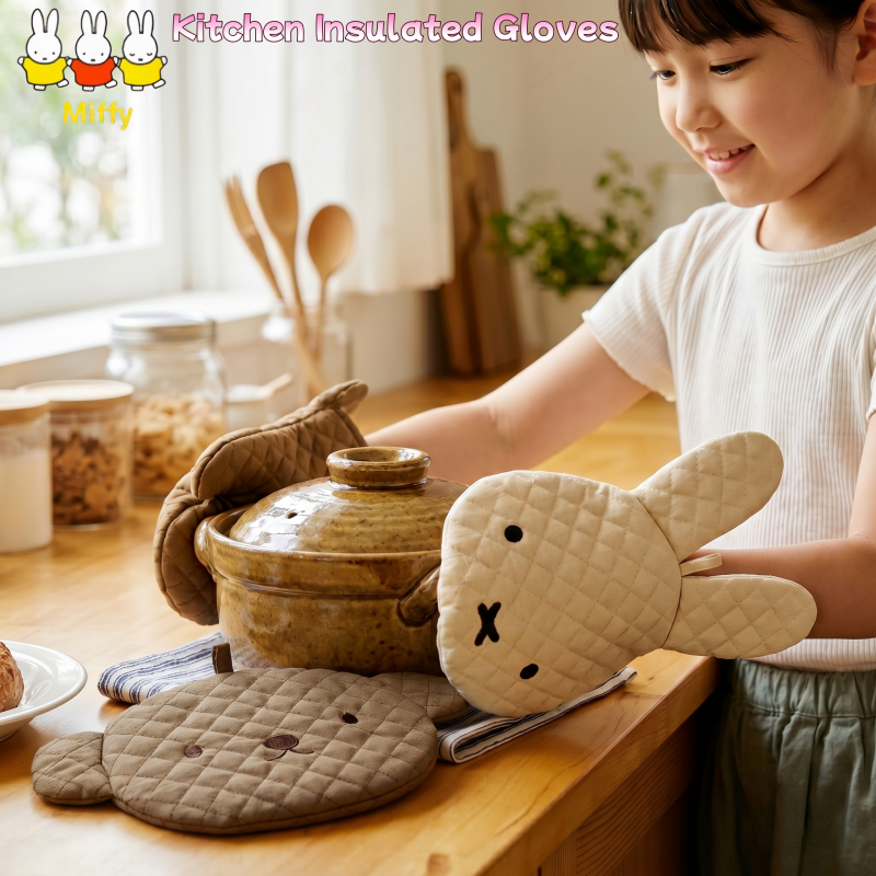 Kawaii Miffy Insulated Kitchen - Heat Resistant Glove 리뷰 및 가격