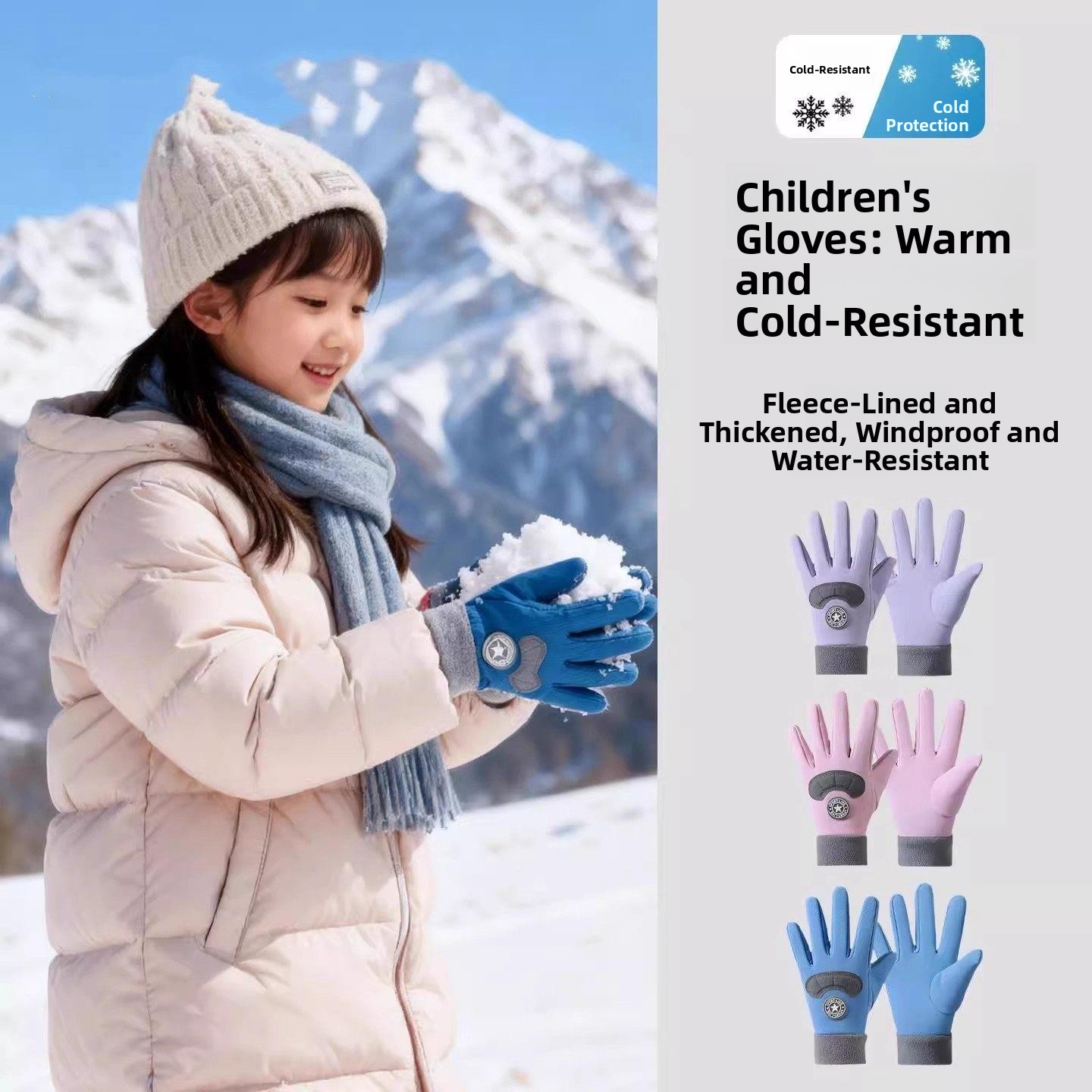 Children's Ski Gloves Winter W - Winter Glove Insulated 리뷰 및 가격