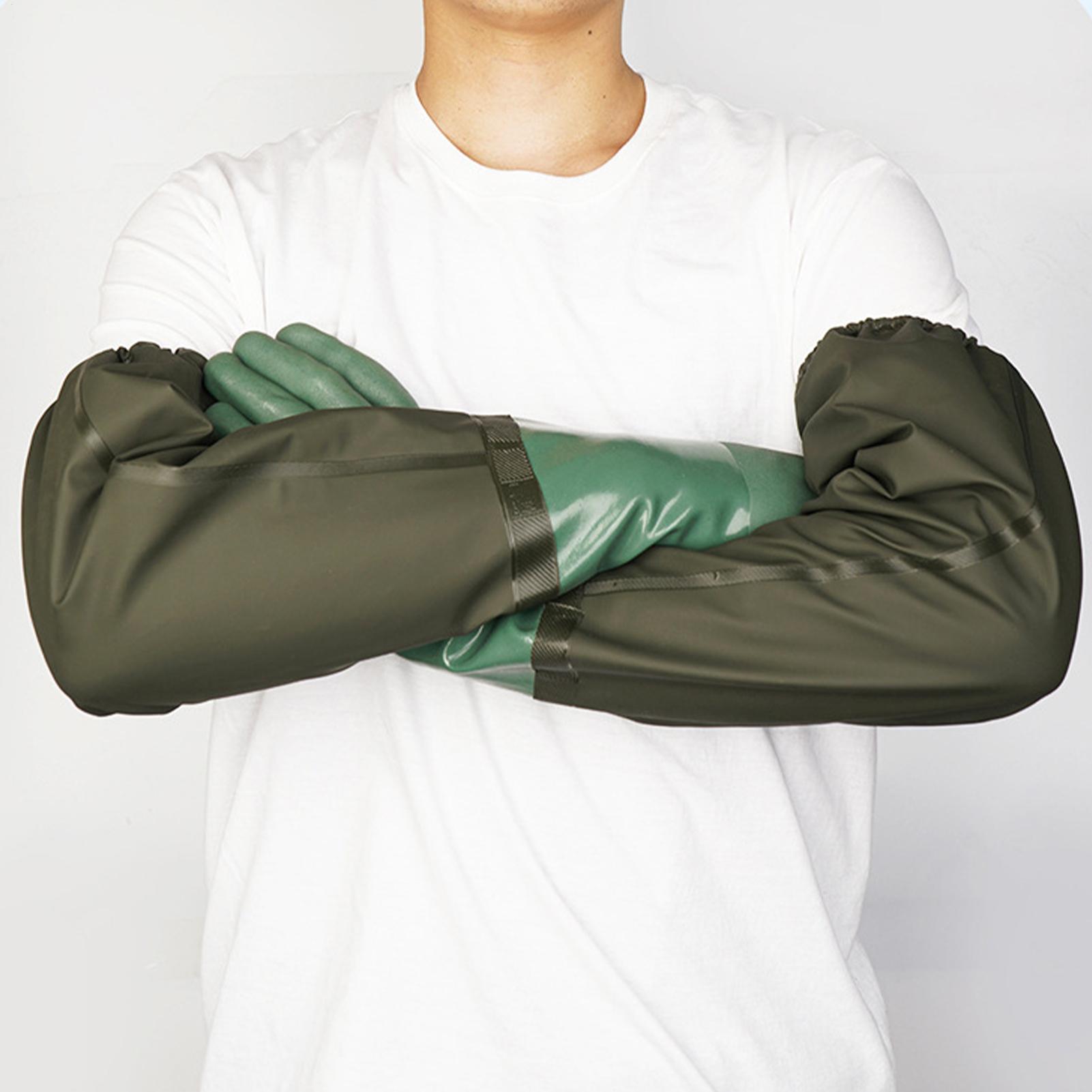 Waterproof Rubber Gloves Long  - Rubber Glove Cleaning 리뷰 및 가격