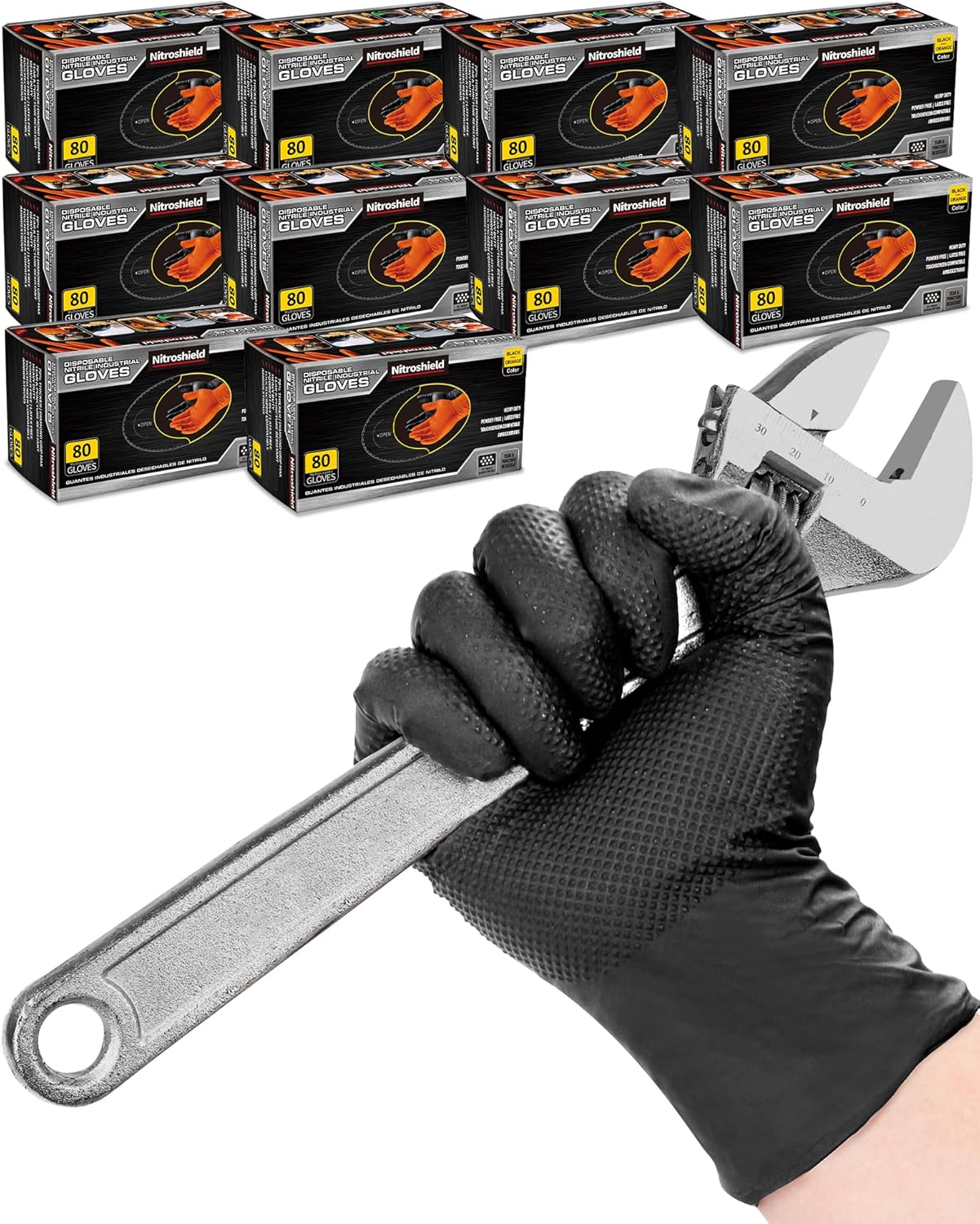 9mil Heavy Duty Disposable Nit - Nitrile Mechanic Glove 리뷰 및 가격