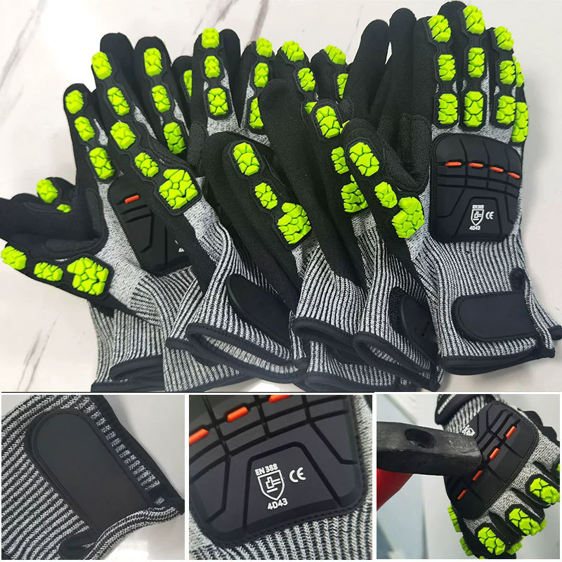 HPPE anti-cutting gloves, TPR  - Cut Resistant Glove 리뷰 및 가격