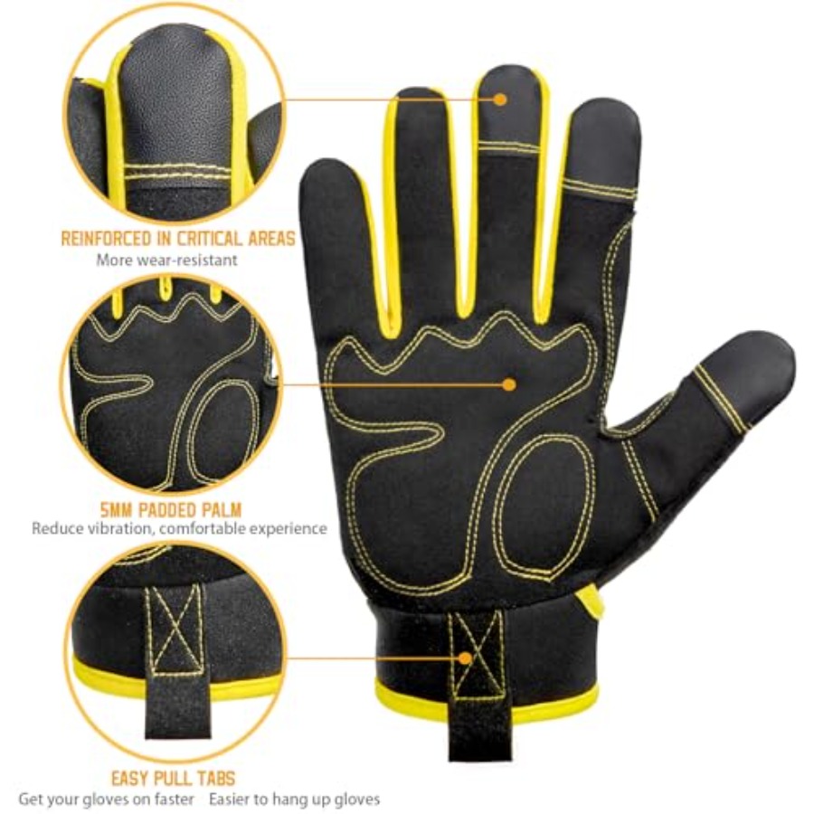 DLY Heavy Duty Work Gloves, Im - Work Glove Impact 리뷰 및 가격