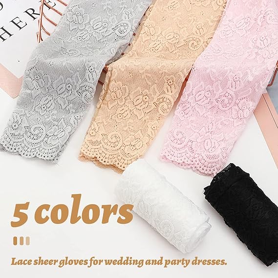 New 1Pair Sexy Lace Hollow-Out - Fingerless Glove Knit 리뷰 및 가격