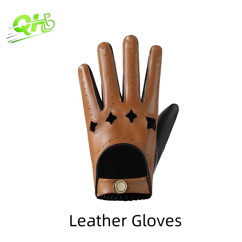 Men Leather Gloves Motorcycle  - Leather Driving Glove 리뷰 및 가격