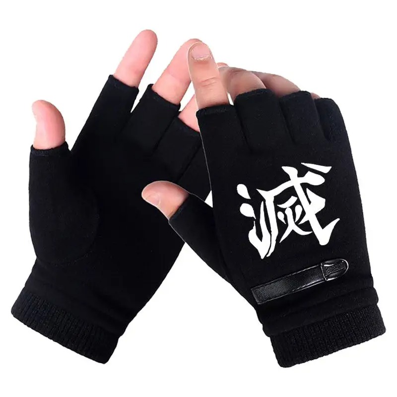 Anime Demon Slayer Student Hal - Fingerless Glove Knit 리뷰 및 가격