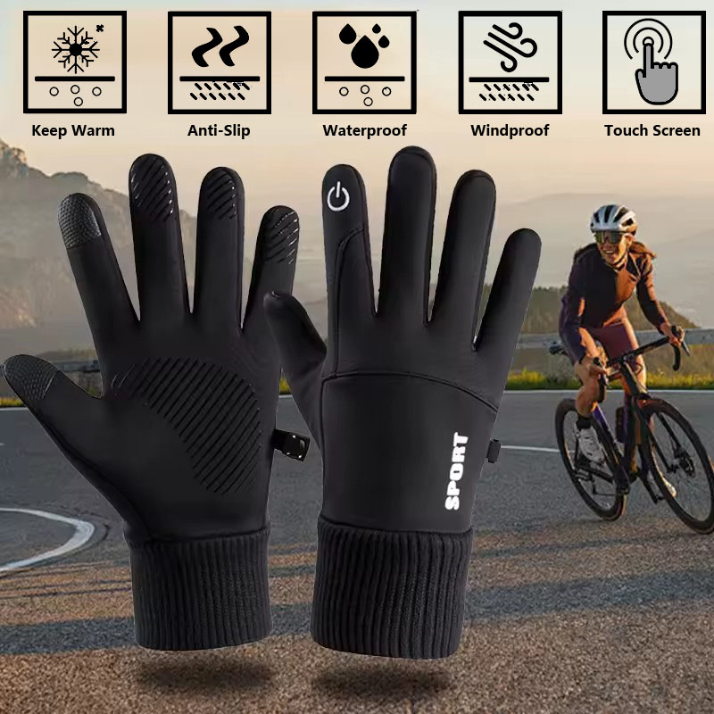 Black Winter Warm Full Fingers - Ski Glove Waterproof 리뷰 및 가격