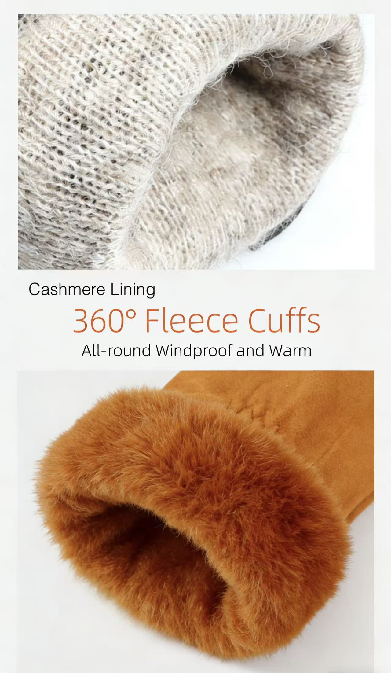 Women's Deerskin Warm Gloves A - Wool Glove Lined 리뷰 및 가격