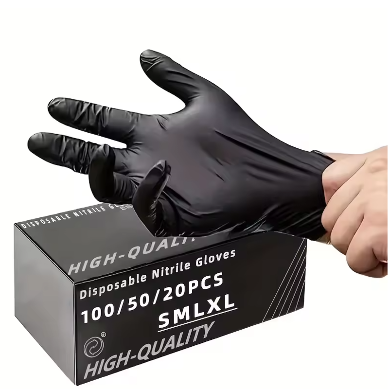 100/50/20PCS Black Nitrile Glo - Nitrile Mechanic Glove 리뷰 및 가격