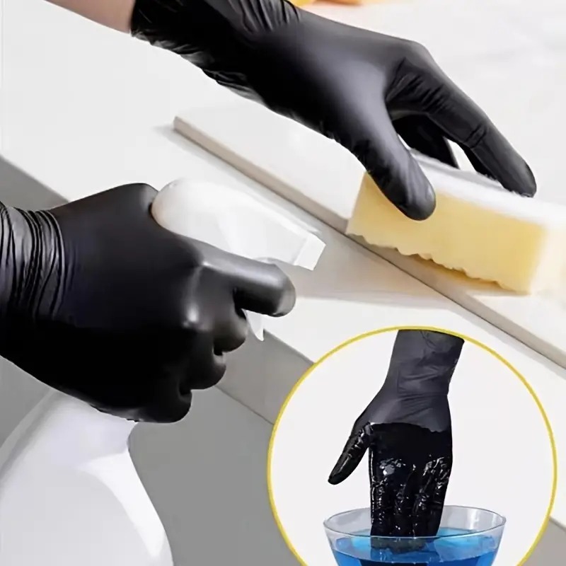 100/50/20PCS Black Nitrile Glo - Nitrile Mechanic Glove 리뷰 및 가격
