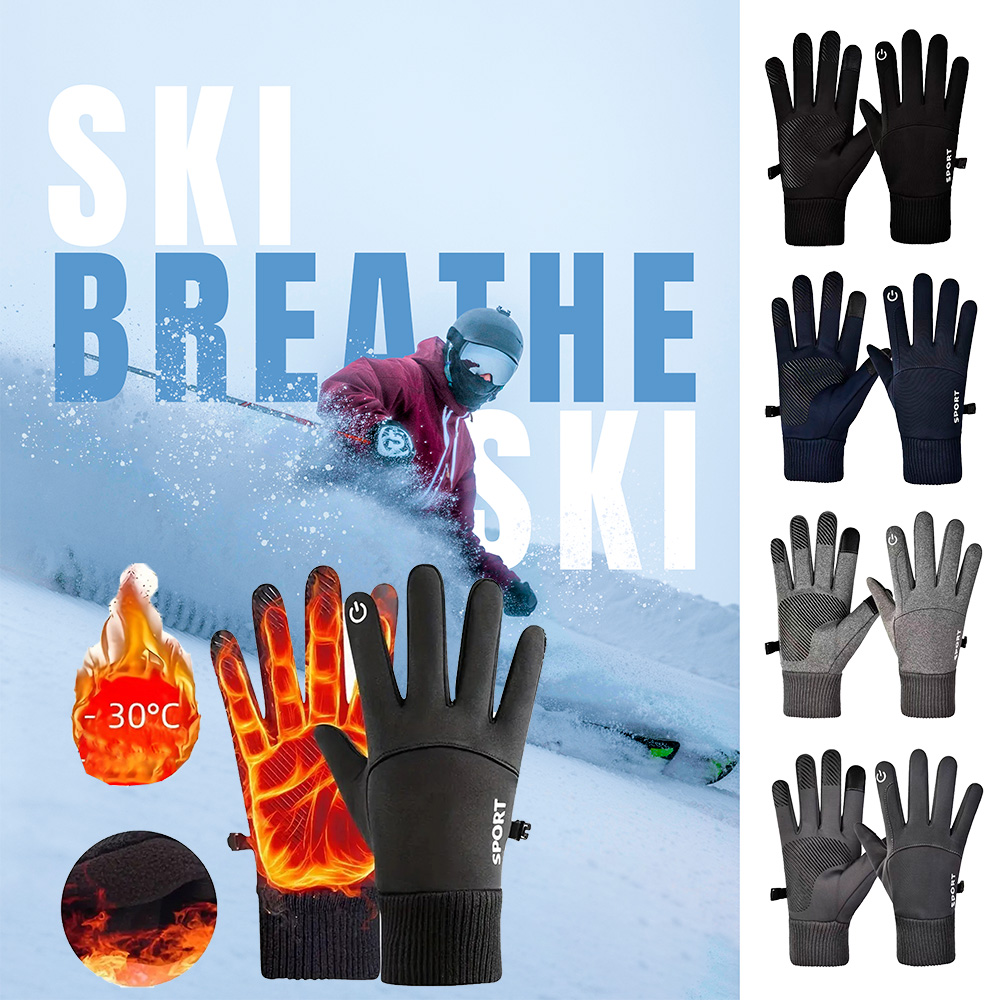 Winter Cycling Gloves Windproo - Ski Glove Waterproof 리뷰 및 가격