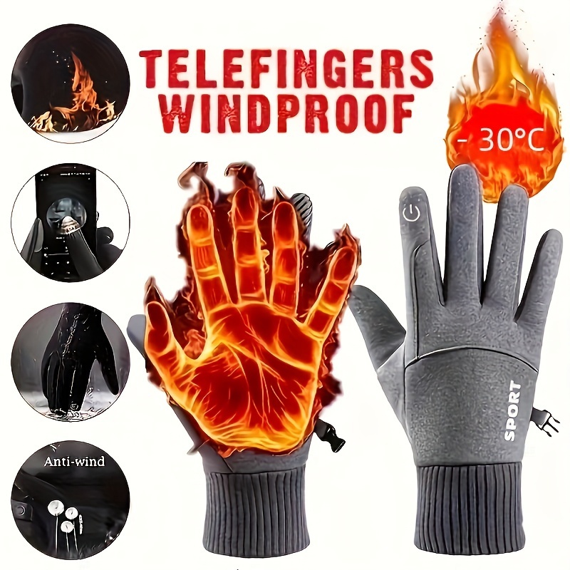 Winter Cycling Gloves Windproo - Ski Glove Waterproof 리뷰 및 가격