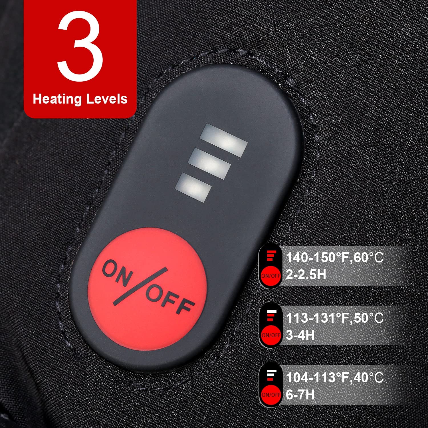 SNOW DEER Winter Heated Gloves - Ski Glove Waterproof 리뷰 및 가격