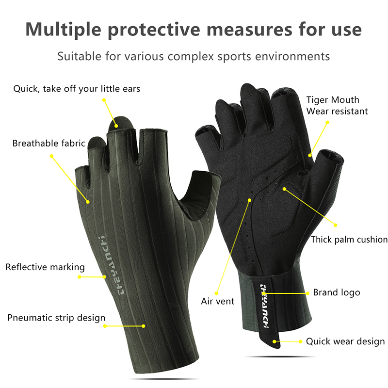 Summer Breathable Half Finger  - Cycling Glove Padded 리뷰 및 가격
