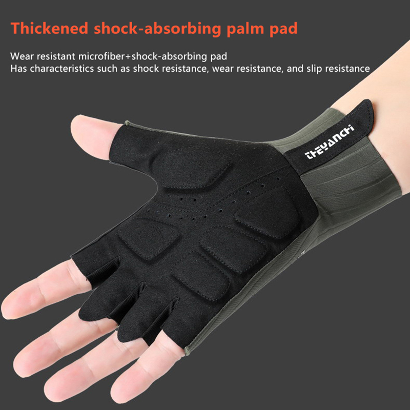 Summer Breathable Half Finger  - Cycling Glove Padded 리뷰 및 가격