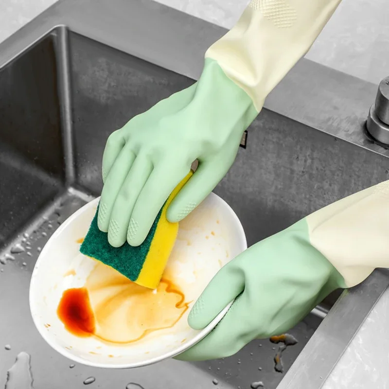 Thickened Kitchen Gloves, Dish - Dish Glove Rubber 리뷰 및 가격