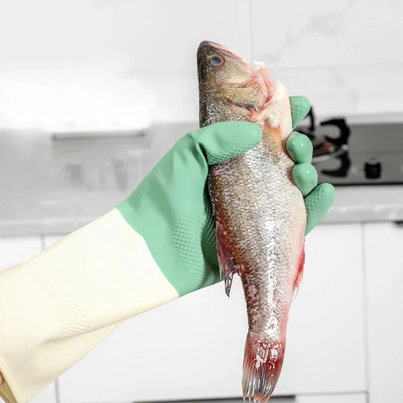 Thickened Kitchen Gloves, Dish - Dish Glove Rubber 리뷰 및 가격