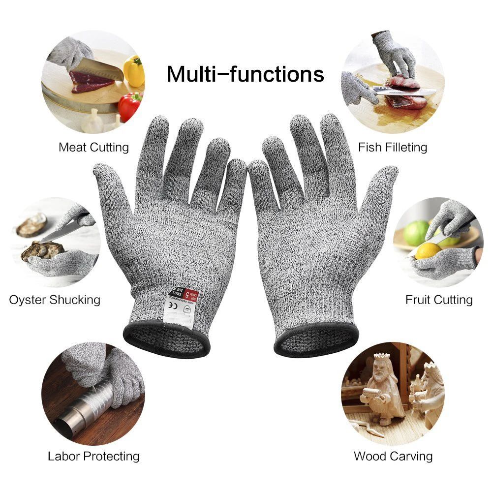 Level 5 HPPE Anti-Cut Gloves K - Cut Resistant Glove 리뷰 및 가격