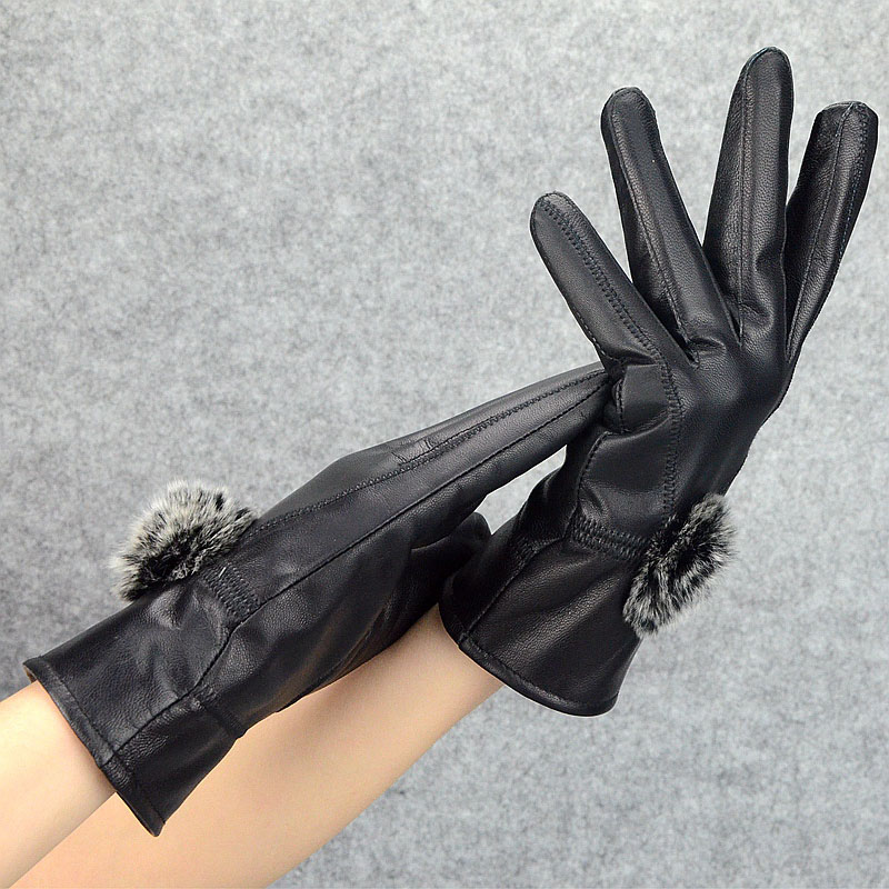 Women Winter Genuine Leather G - Wool Glove Lined 리뷰 및 가격