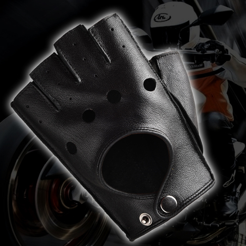 Leather Gloves Men's Half Fing - Leather Driving Glove 리뷰 및 가격