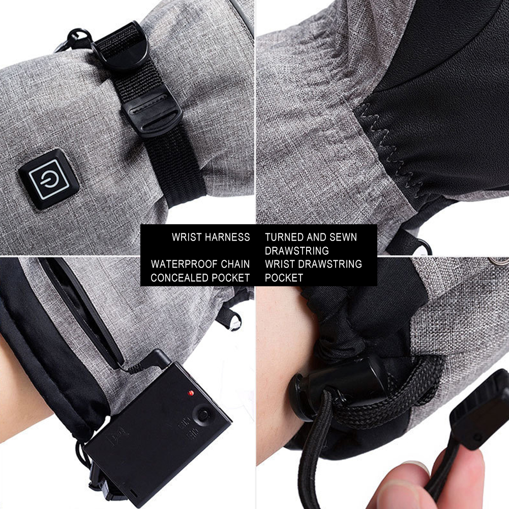 Electric Heated Gloves Men Wom - Ski Glove Waterproof 리뷰 및 가격