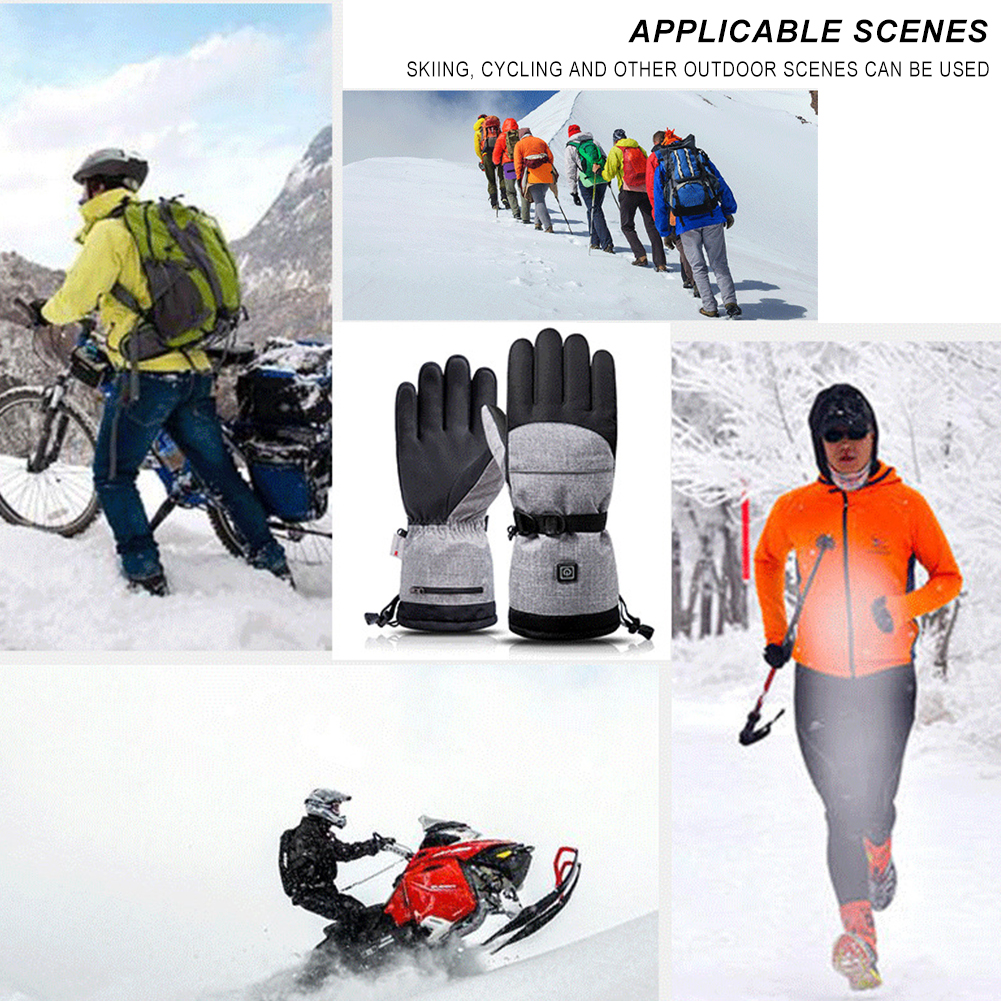 Electric Heated Gloves Men Wom - Ski Glove Waterproof 리뷰 및 가격