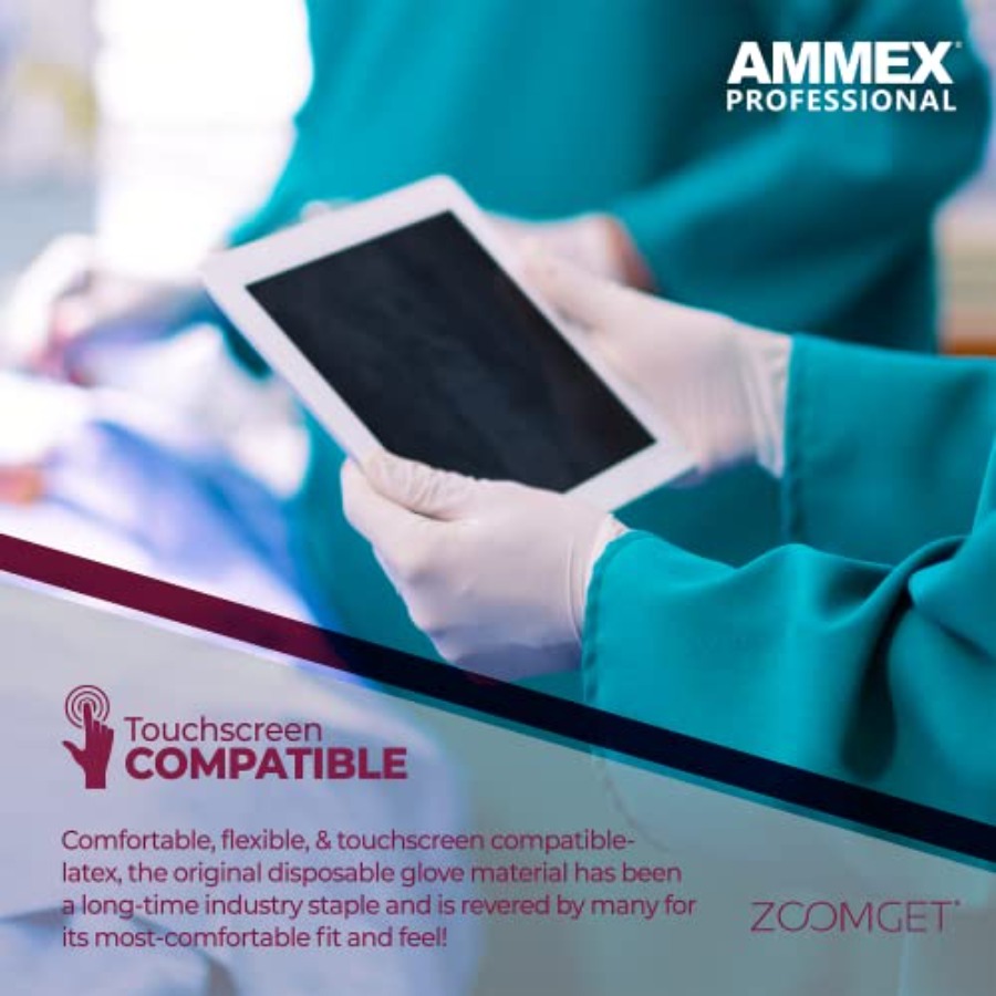 AMMEX White Latex Disposable E - Latex Disposable Glove 리뷰 및 가격