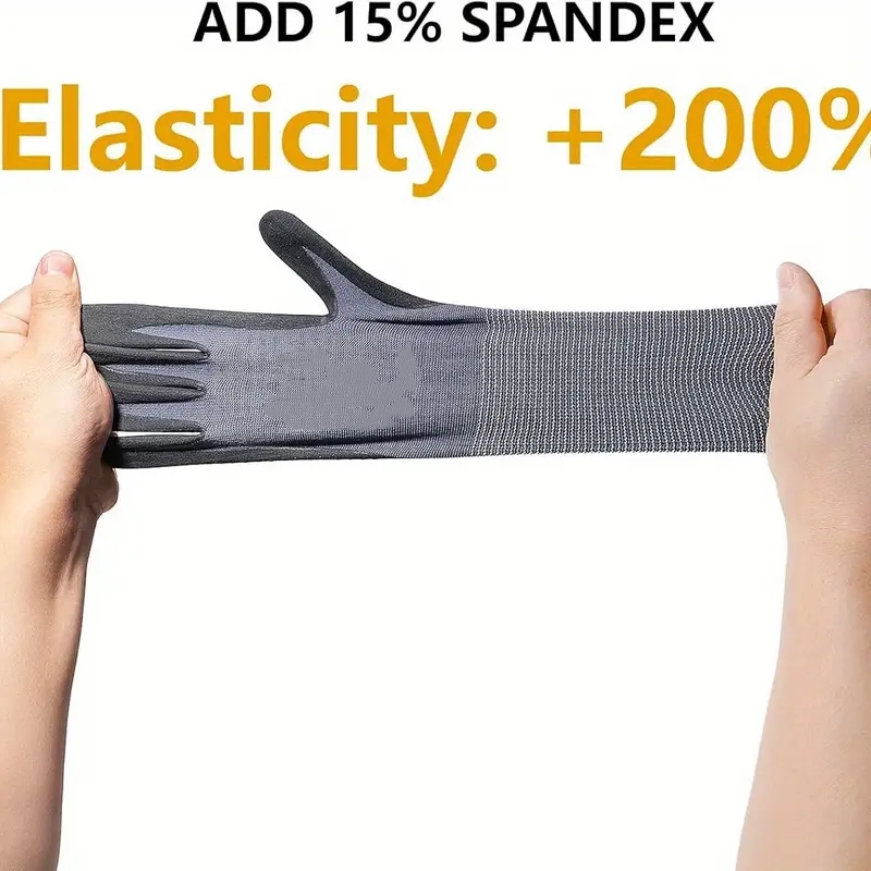 Micro-Foam Safety Work Gloves  - Nitrile Mechanic Glove 리뷰 및 가격