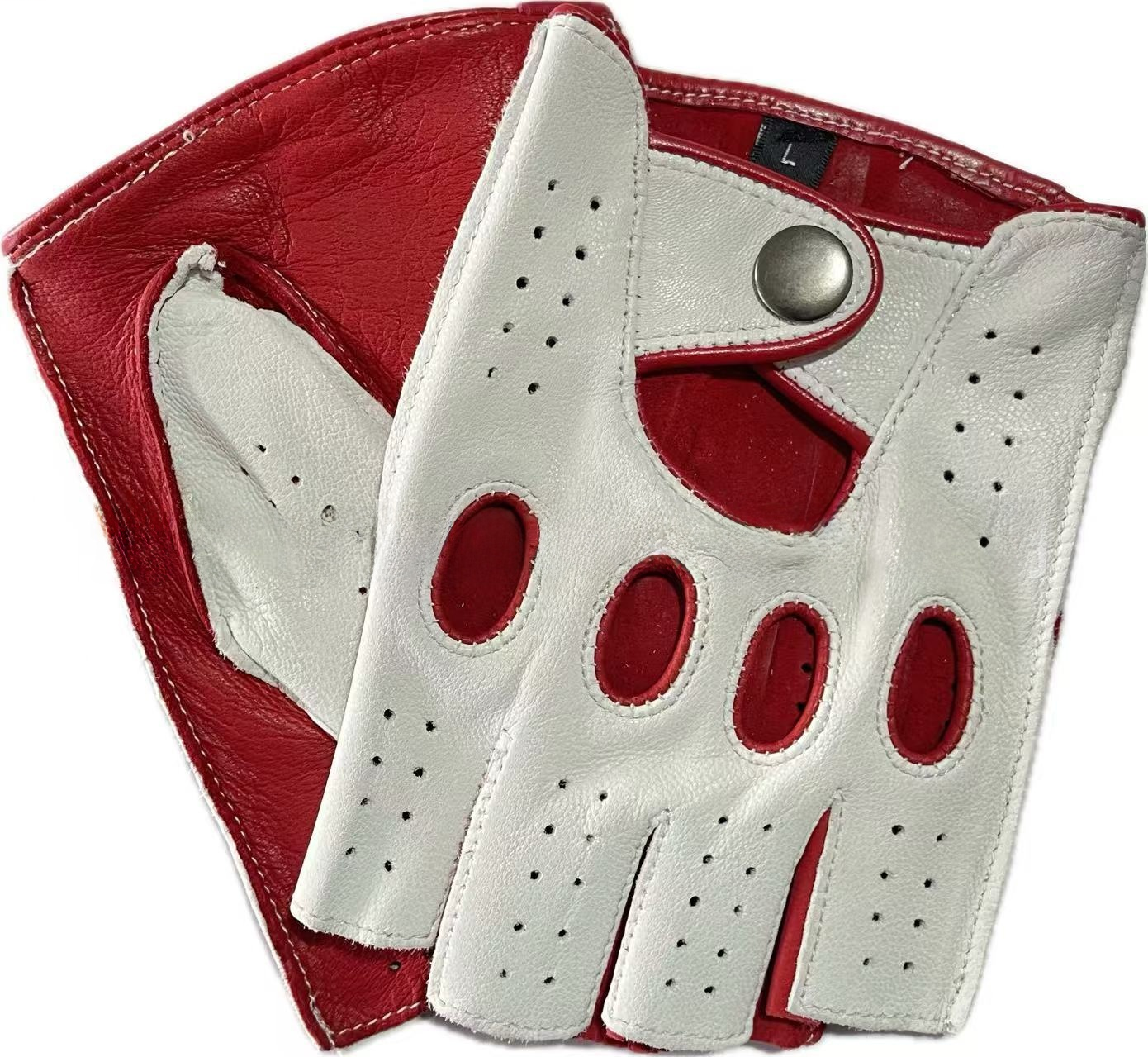 Retro Half Finger Goat Leather - Leather Driving Glove 리뷰 및 가격