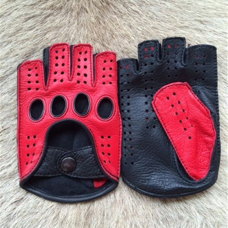 Retro Half Finger Goat Leather - Leather Driving Glove 리뷰 및 가격