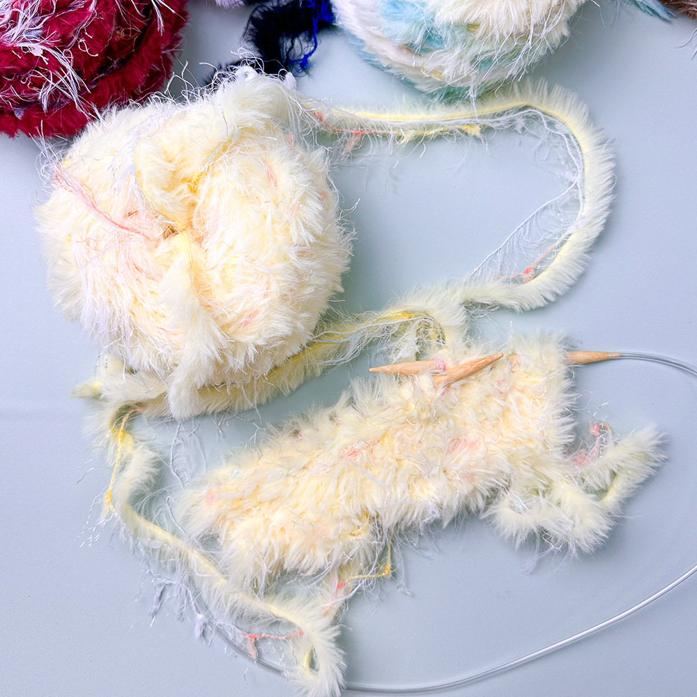 100g Hand Mixed Line Fur Line  - Wool Glove Lined 리뷰 및 가격