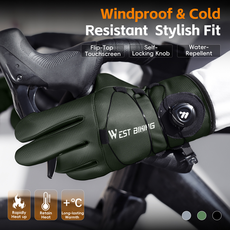 Winter Bike Gloves Magnetic Qu - Winter Glove Insulated 리뷰 및 가격