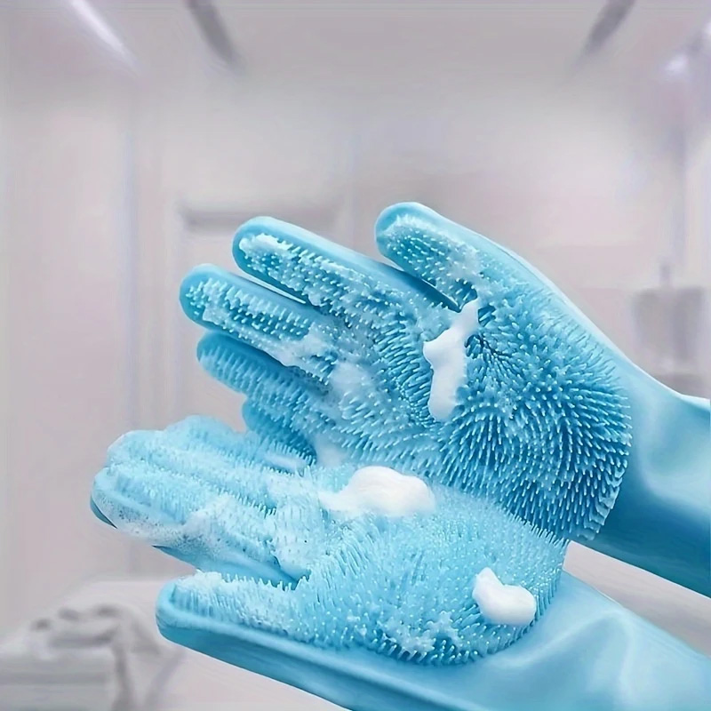 Pet Bathing & Massage Silicone - Rubber Glove Cleaning 리뷰 및 가격