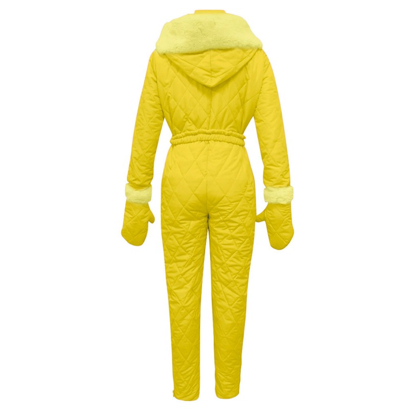 Couple's Solid Color Ski Suit, - Ski Glove Waterproof 리뷰 및 가격