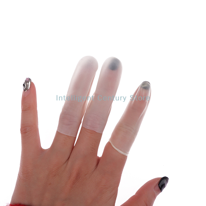 100 Pcs Rubber Non-slip Anti-s - Latex Disposable Glove 리뷰 및 가격
