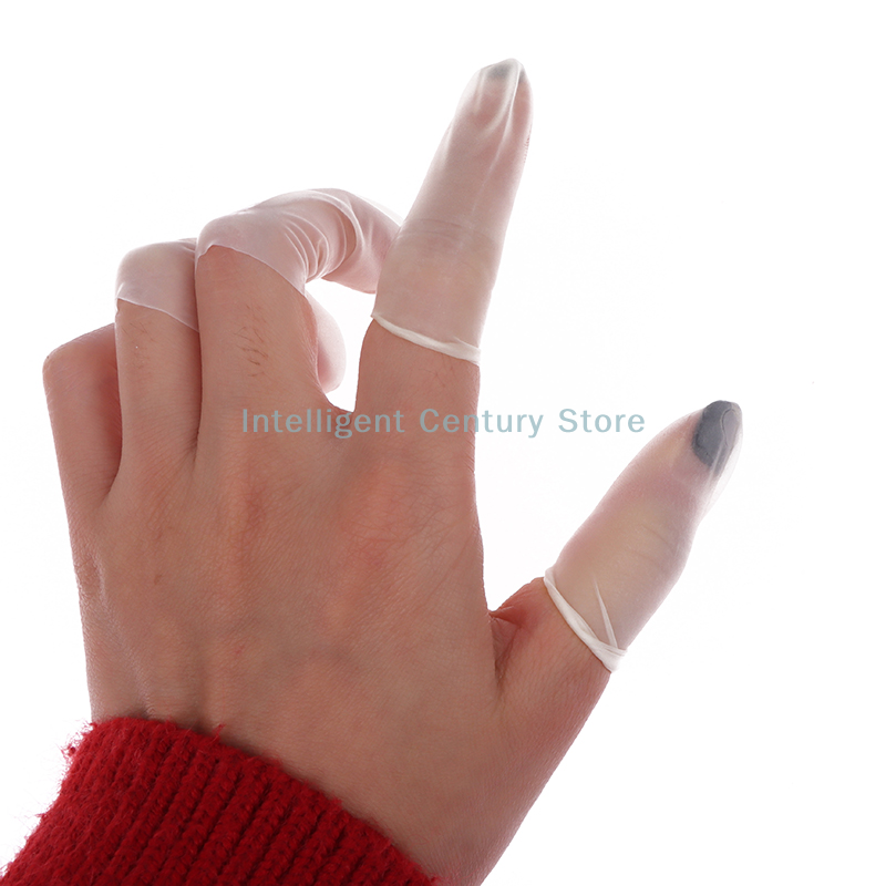 100 Pcs Rubber Non-slip Anti-s - Latex Disposable Glove 리뷰 및 가격