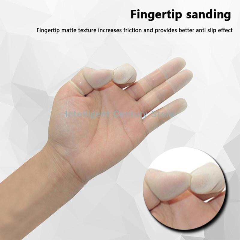 100 Pcs Rubber Non-slip Anti-s - Latex Disposable Glove 리뷰 및 가격