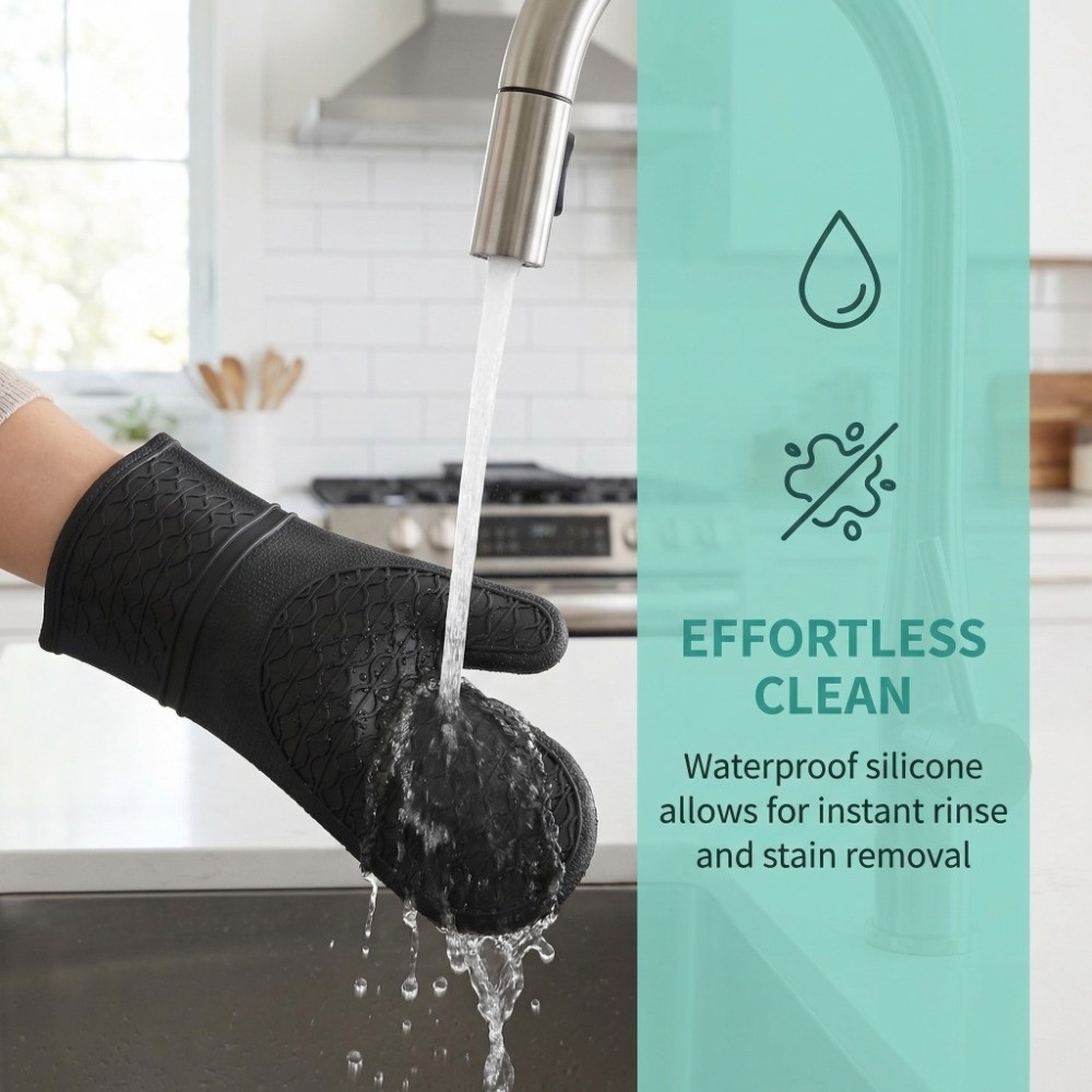 Food Grade Silicone Oven Mitts - Oven Mitt Silicone 리뷰 및 가격