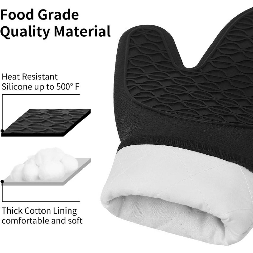 Food Grade Silicone Oven Mitts - Oven Mitt Silicone 리뷰 및 가격