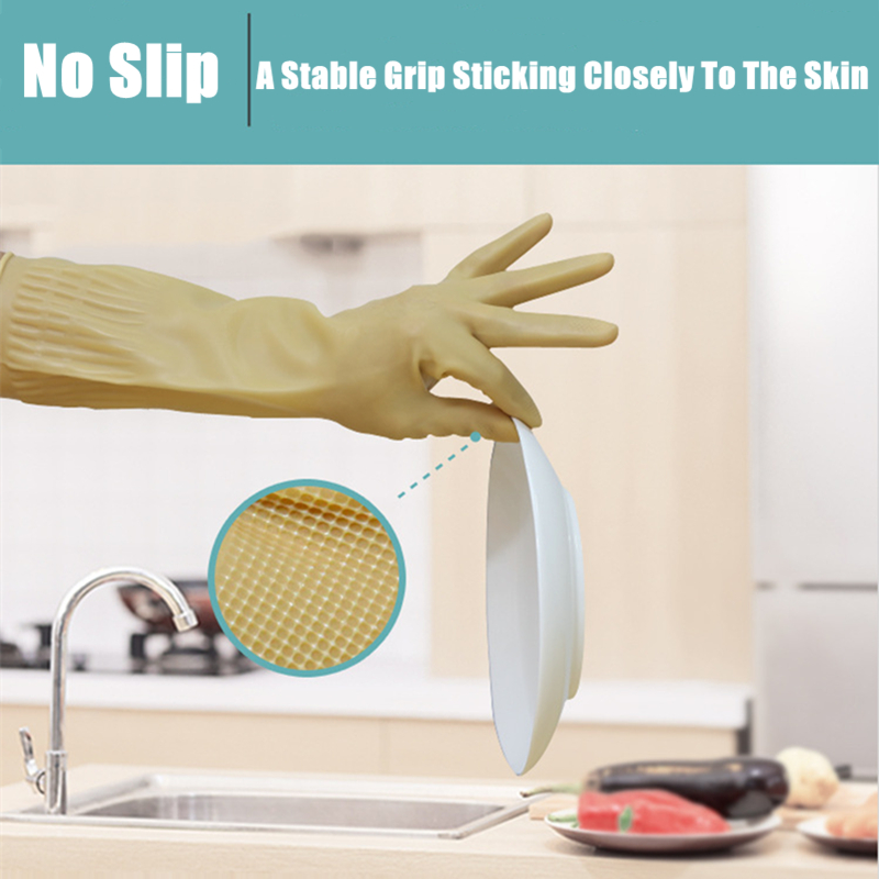 Long Reusable Rubber Dishwashi - Dish Glove Rubber 리뷰 및 가격