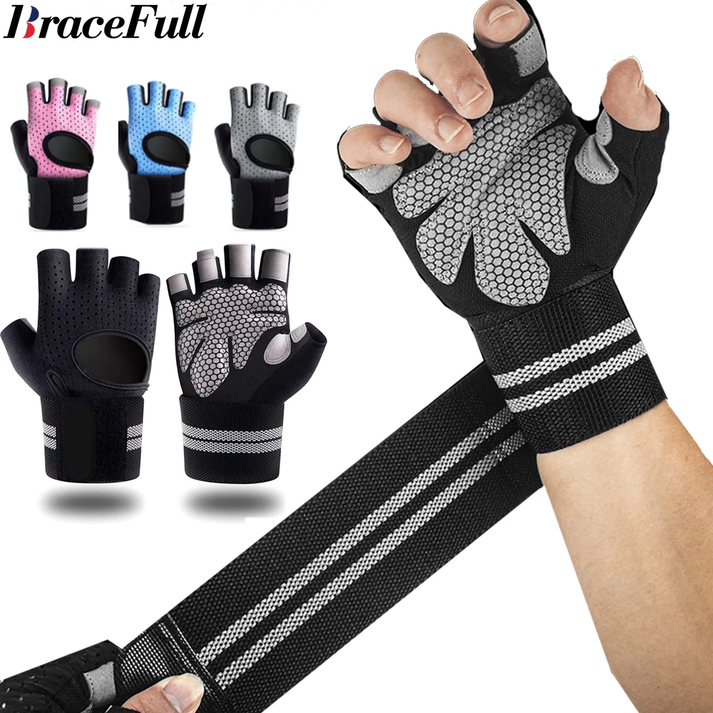 1Pair Half Finger Gym Fitness  - Workout Glove Gym 리뷰 및 가격