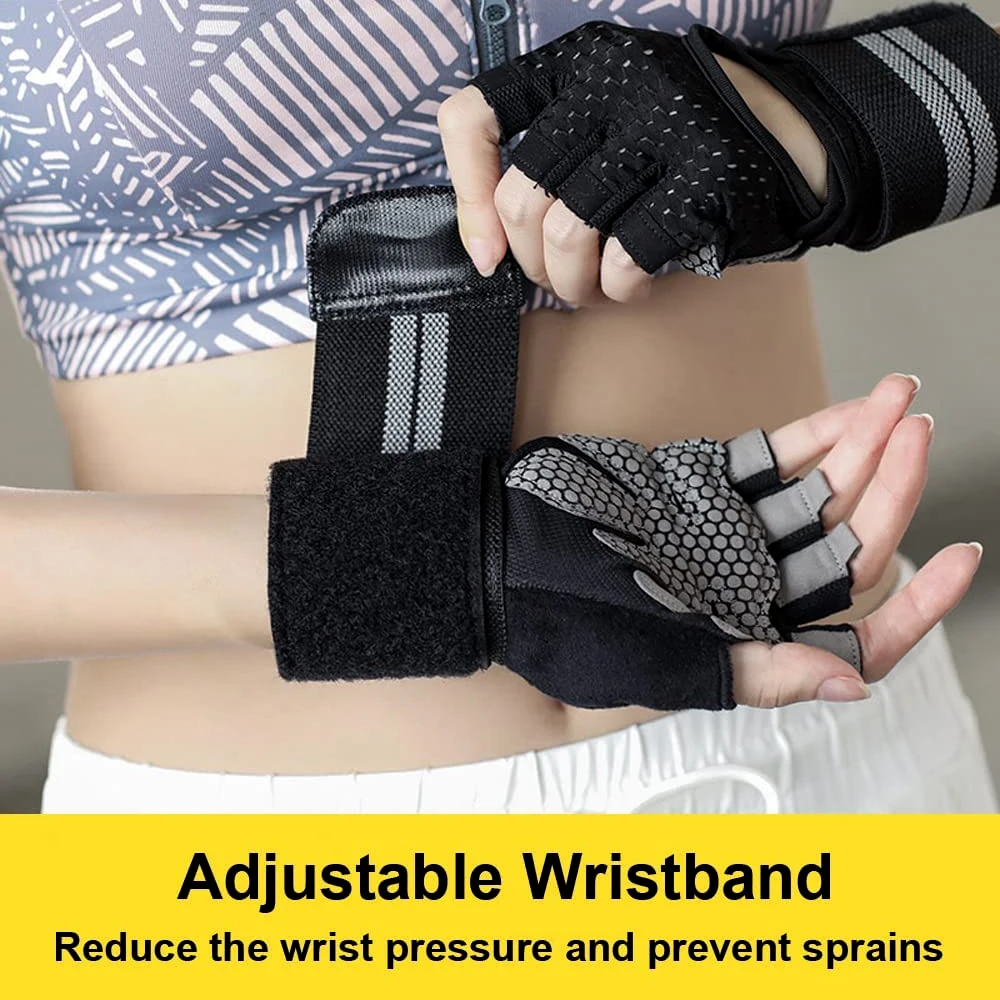 1Pair Half Finger Gym Fitness  - Workout Glove Gym 리뷰 및 가격