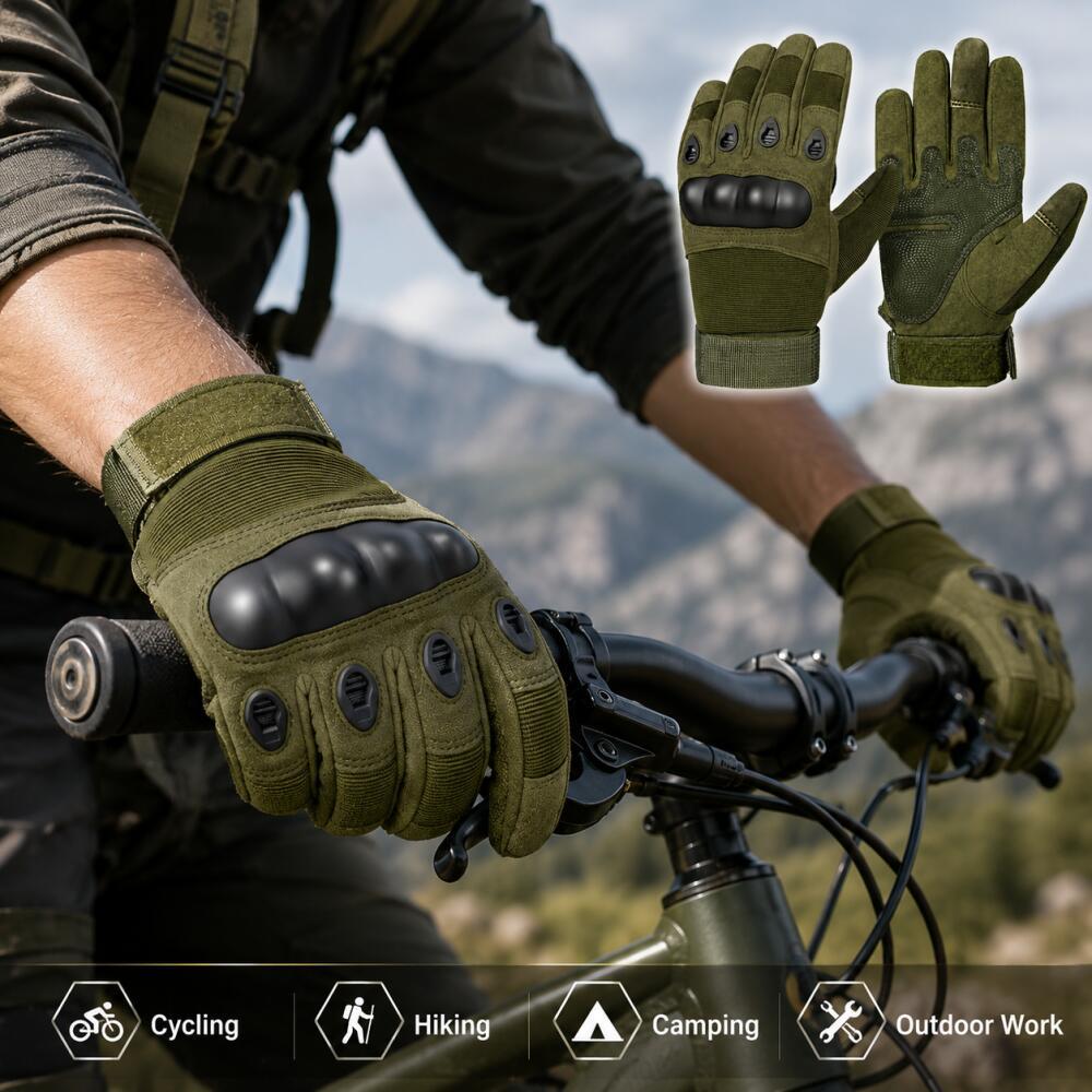 Full Finger Tactical Gloves wi - Motorcycle Glove Knuckle 리뷰 및 가격