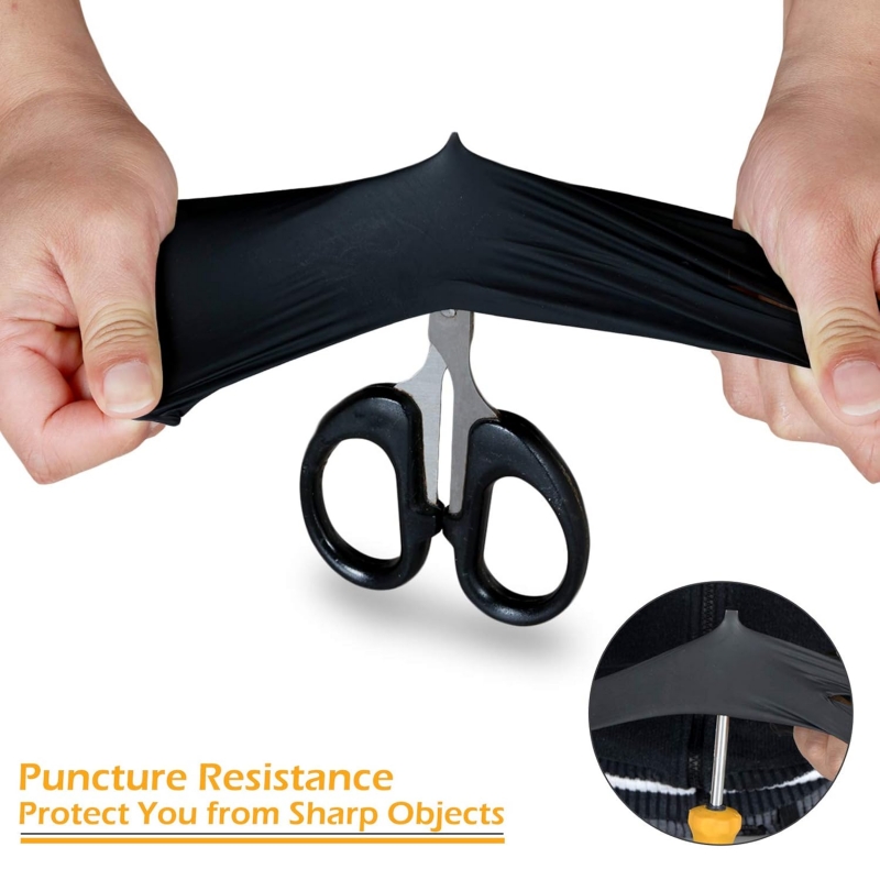 100PCS Black Nitrile Gloves Di - Latex Disposable Glove 리뷰 및 가격