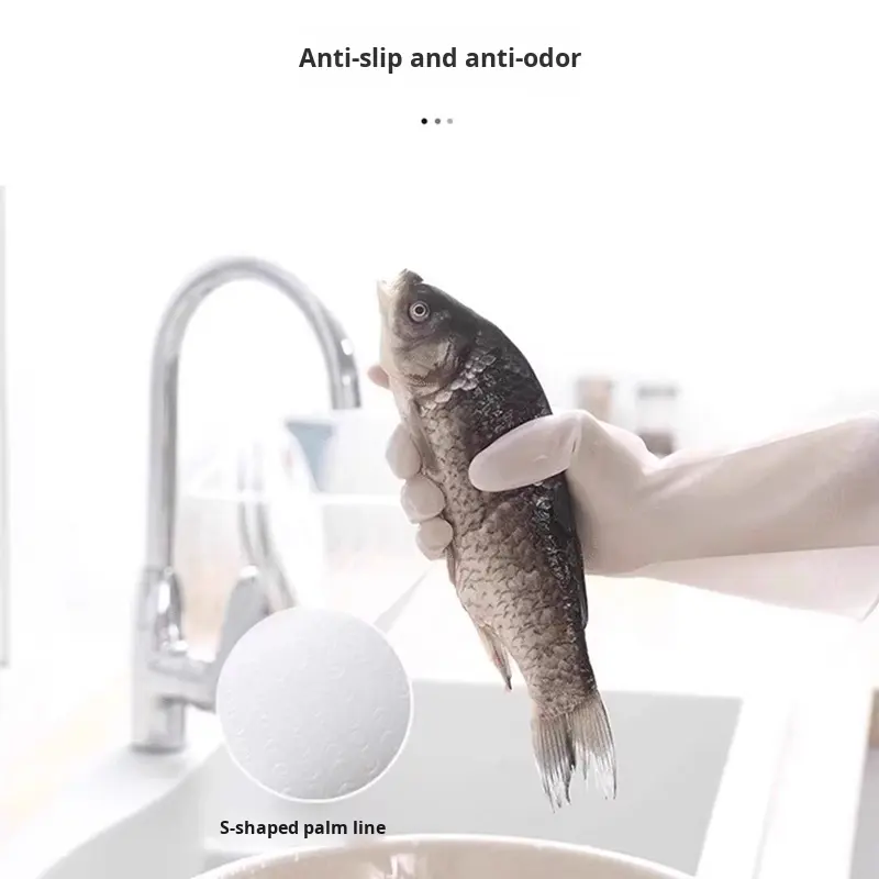 Waterproof Housework Cleaning  - Dish Glove Rubber 리뷰 및 가격