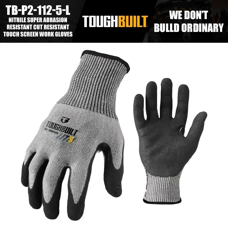 ToughBuilt TB-P2-112-5-L Nitri - Nitrile Mechanic Glove 리뷰 및 가격